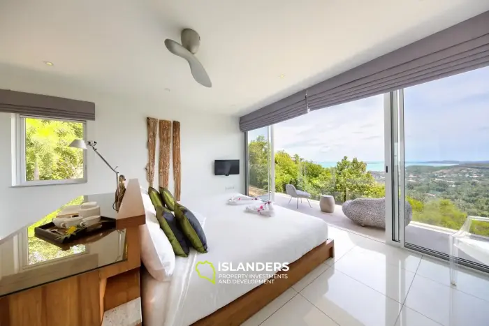 Villa panoramique de luxe de 5 chambres