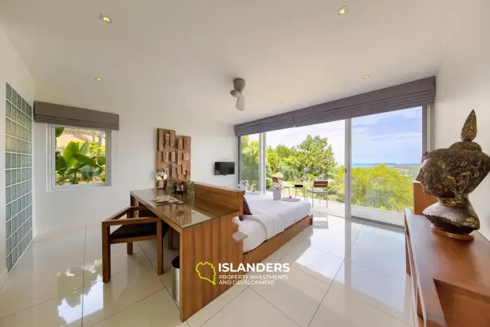 Villa panoramique de luxe de 5 chambres