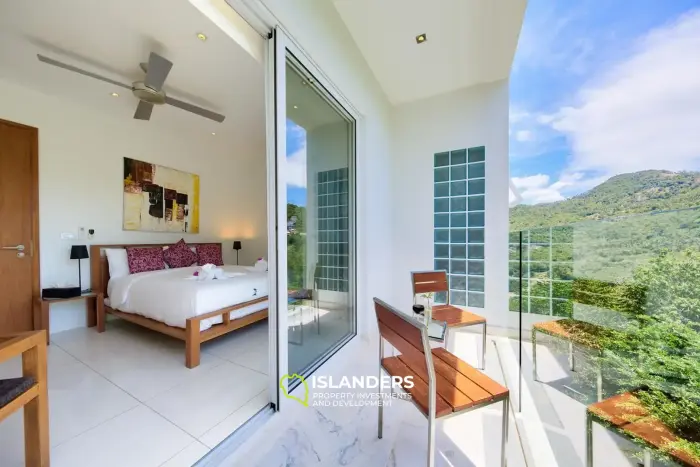 Villa panoramique de luxe de 5 chambres