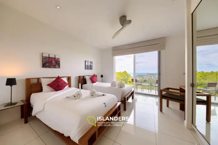 Villa panoramique de luxe de 5 chambres