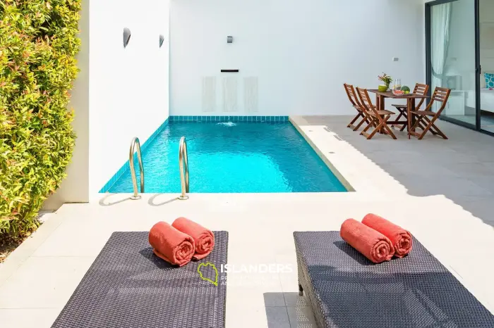 Private and cosy 2 bedroom pool villa
