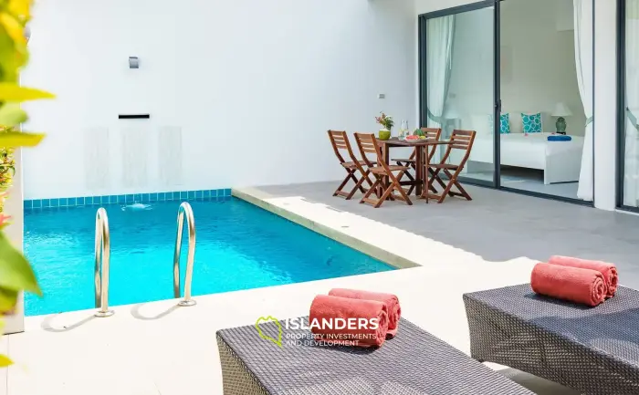 Private and cosy 2 bedroom pool villa