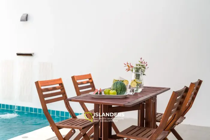 Private and cosy 2 bedroom pool villa
