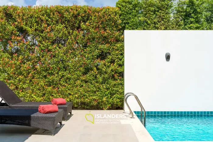 Private and cosy 2 bedroom pool villa