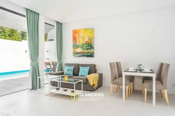 Private and cosy 2 bedroom pool villa