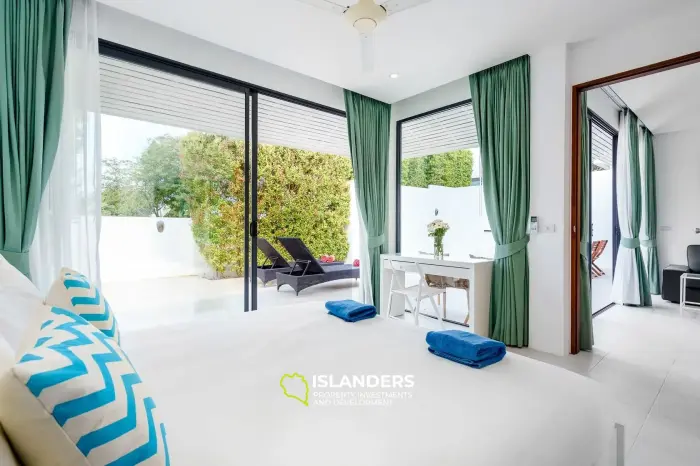 Private and cosy 2 bedroom pool villa