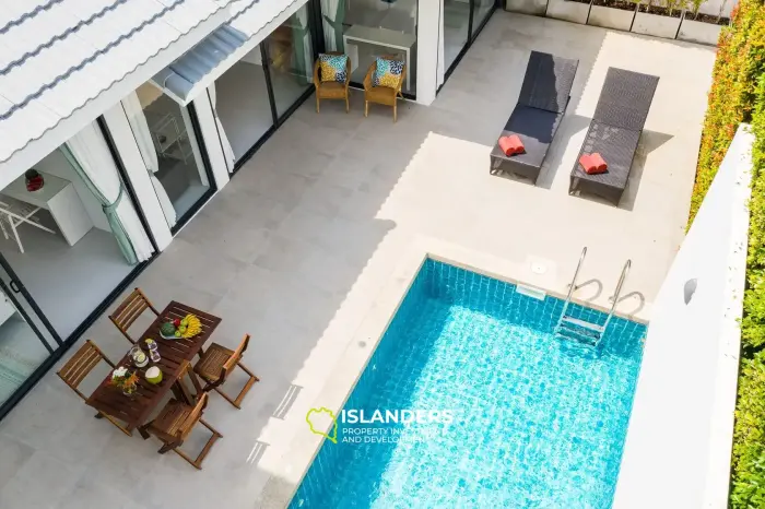Private and cosy 2 bedroom pool villa