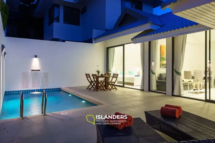 Private and cosy 2 bedroom pool villa