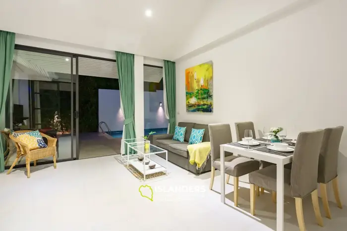 Private and cosy 2 bedroom pool villa