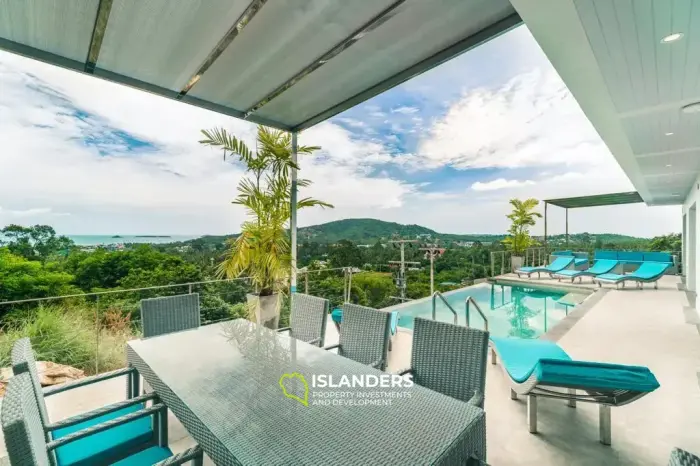 Spacious 7 bedroom Villa with magnificent ocean views