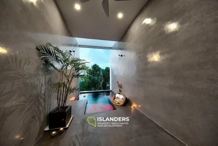 Villa de luxe 5* élégante et moderne avec vue sur la plage de Chaweng