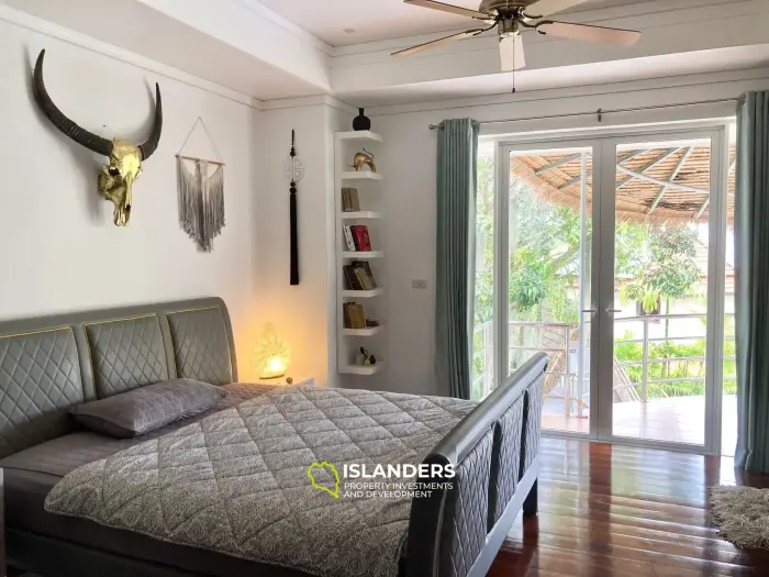 Comfortable 3-bedroom villa with swimming pool