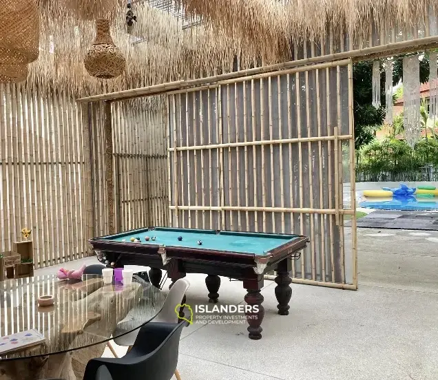 Comfortable 3-bedroom villa with swimming pool