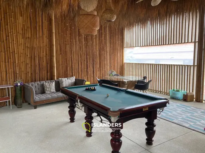 Comfortable 3-bedroom villa with swimming pool