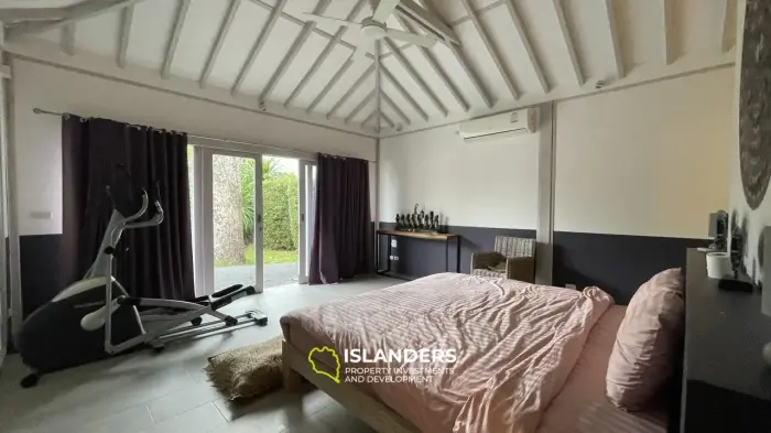 Villa mit 3 Schlafzimmern und ruhigem Garten