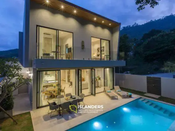 Villa de 3 chambres magnifiquement conçue et luxueuse