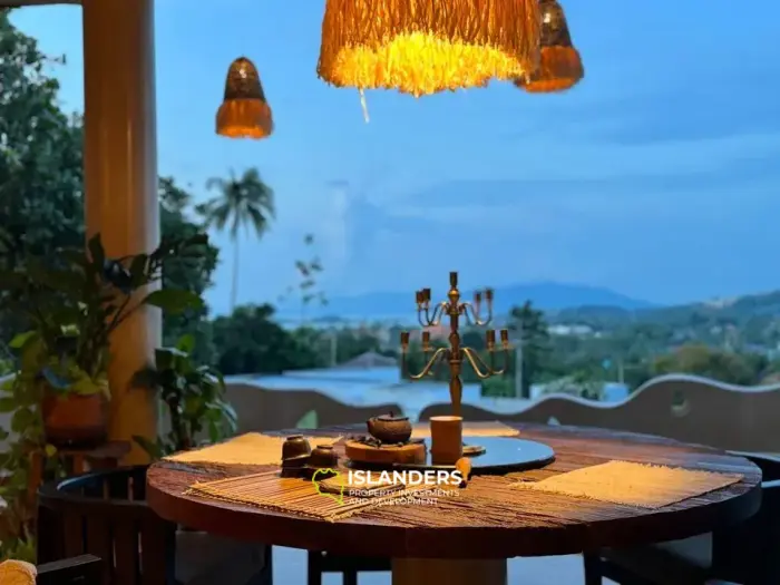 Villa única con vistas al mar en venta en Plai Laem, 3 dormitorios: ideal para compradores exigentes