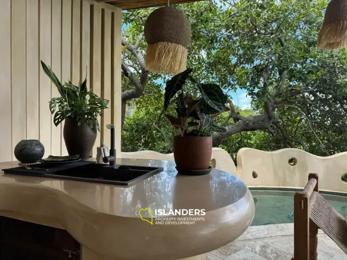 Villa única con vistas al mar en venta en Plai Laem, 3 dormitorios: ideal para compradores exigentes