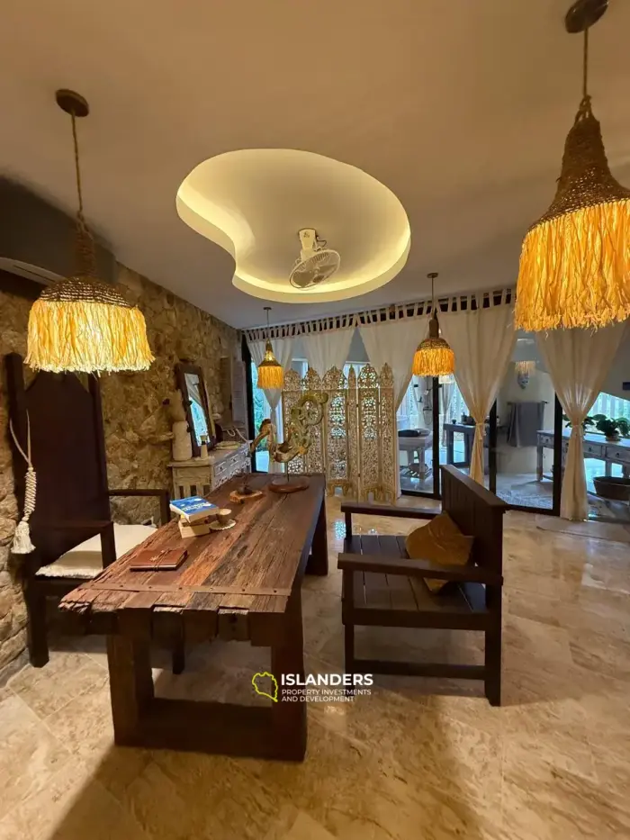 Villa única con vistas al mar en venta en Plai Laem, 3 dormitorios: ideal para compradores exigentes