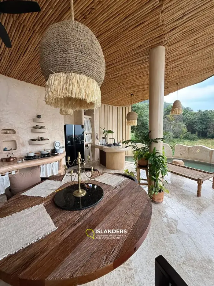 Villa única con vistas al mar en venta en Plai Laem, 3 dormitorios: ideal para compradores exigentes