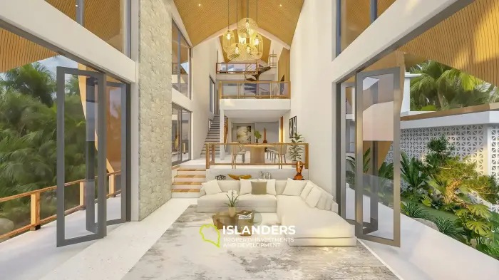 New Luxury Sea View Pool Villa for Sale in Lamai, Koh Samui