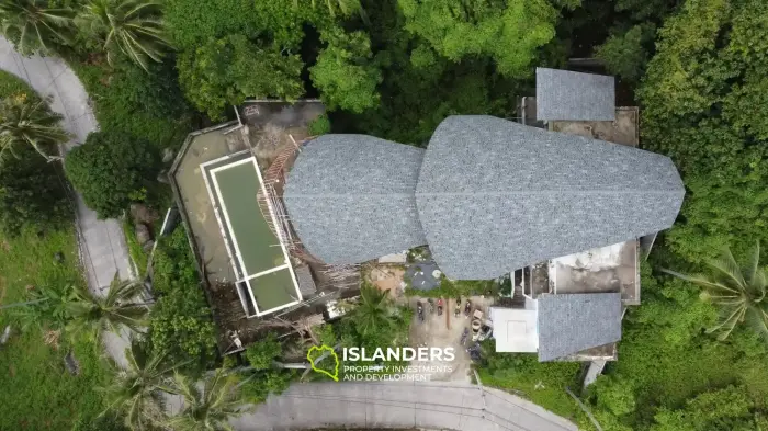 New Luxury Sea View Pool Villa for Sale in Lamai, Koh Samui
