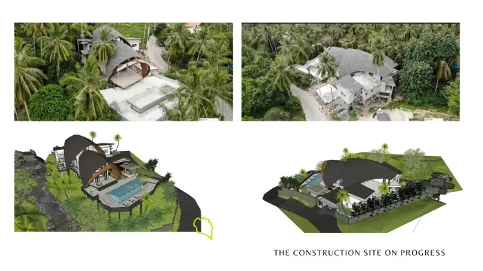 New Luxury Sea View Pool Villa for Sale in Lamai, Koh Samui