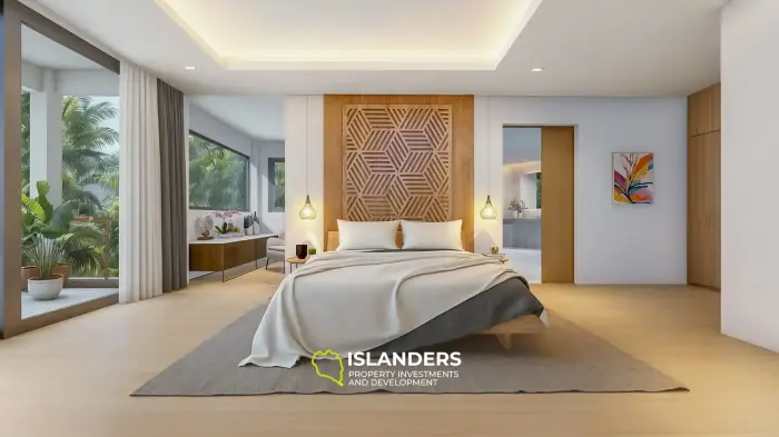 New Luxury Sea View Pool Villa for Sale in Lamai, Koh Samui
