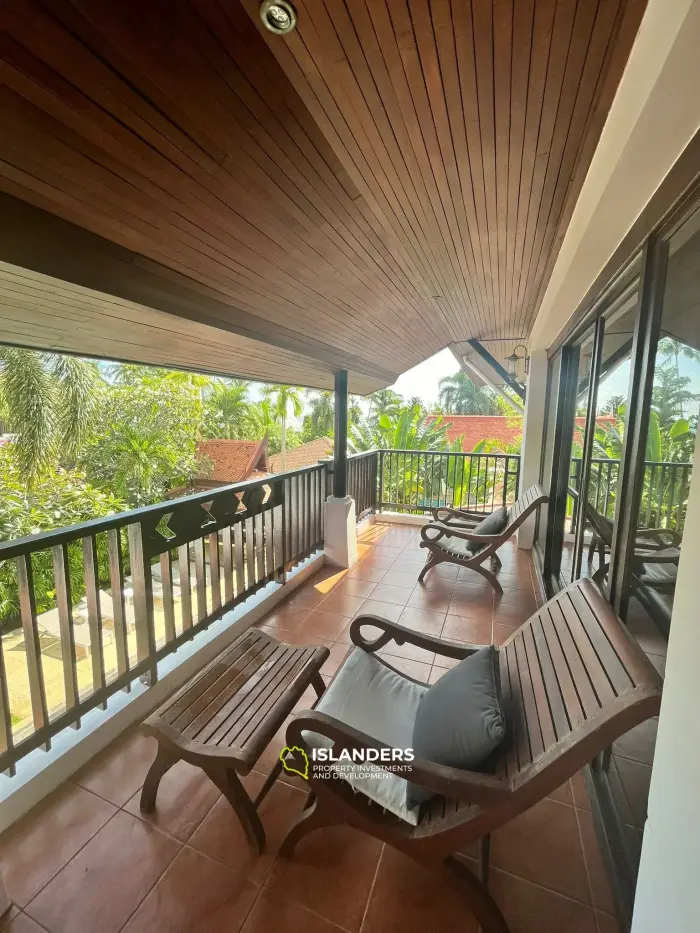 Villa de luxe sur la plage à vendre à Maret, Koh Samui