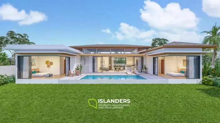 Luxurious brand new 3-bedroom villa with stunning mountain views, just minutes from Fisherman's Village.