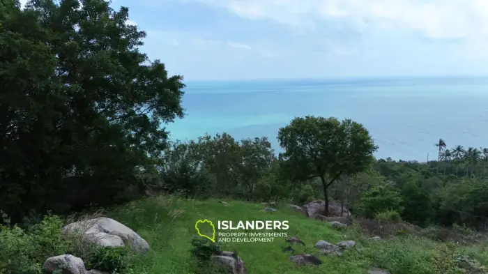 Atemberaubendes 25 Rai-Grundstück zum Verkauf in Than Sadet, Koh Phangan – Atemberaubender 270°-Meerblick 🌄