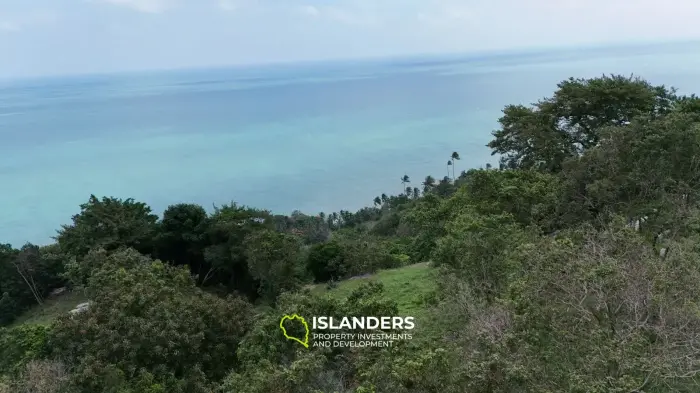 Atemberaubendes 25 Rai-Grundstück zum Verkauf in Than Sadet, Koh Phangan – Atemberaubender 270°-Meerblick 🌄