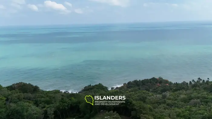 Atemberaubendes 25 Rai-Grundstück zum Verkauf in Than Sadet, Koh Phangan – Atemberaubender 270°-Meerblick 🌄