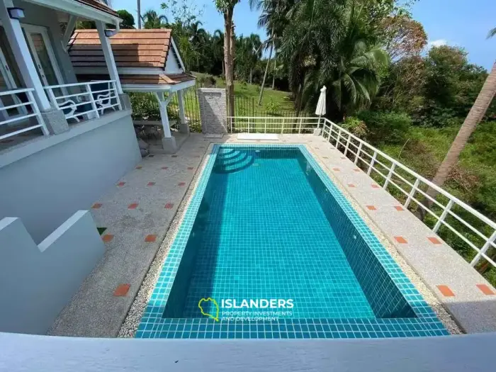 Grande villa avec piscine 4 chambres avec mobilier