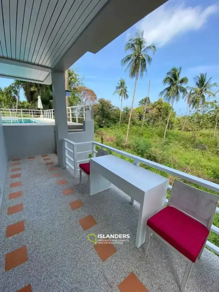 Grande villa avec piscine 4 chambres avec mobilier