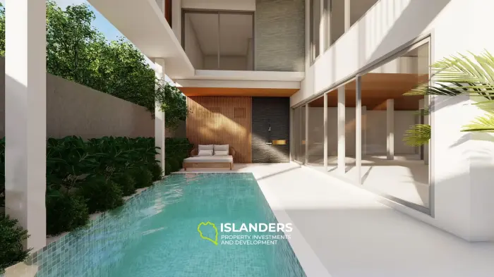Villa de luxe avec piscine de 3 chambres avec finition et design de haute qualité