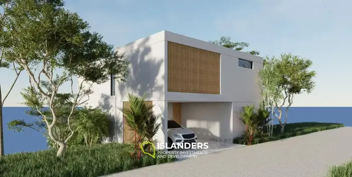 Zweistöckige Poolvilla mit 3 Schlafzimmern und Panoramablick auf das Meer