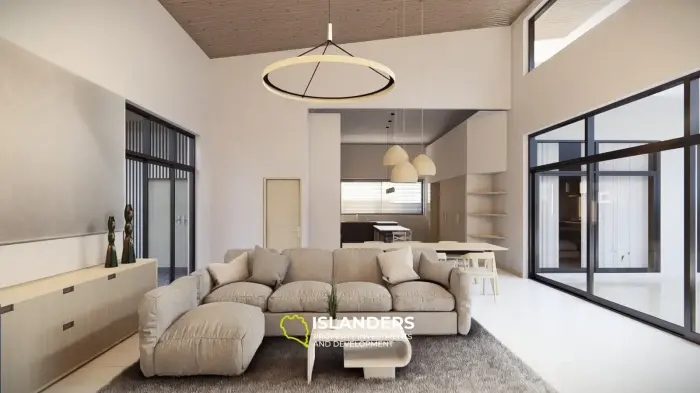 Modern pool villa 3 bdrm with open plan and high ceilings