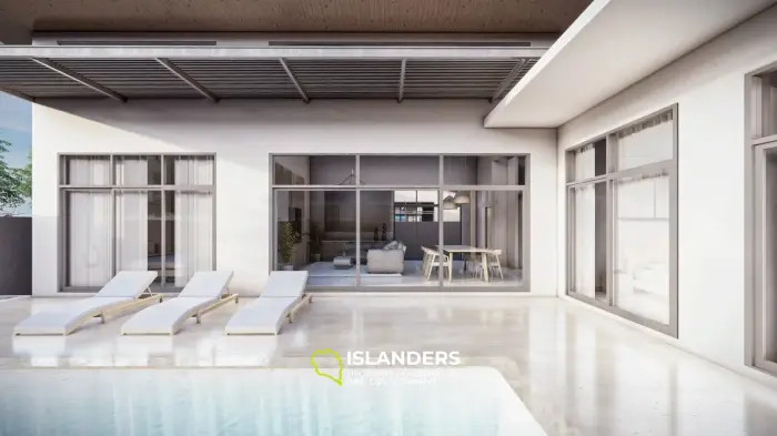 Modern pool villa 3 bdrm with open plan and high ceilings