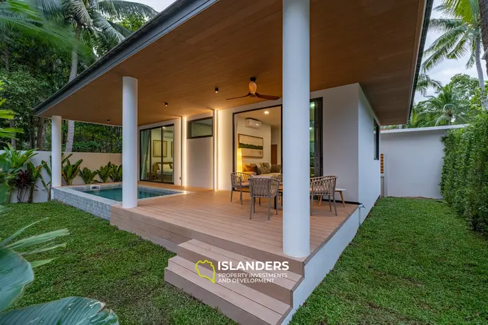 🏡 ขาย: วิลล่า 2 ห้องนอนใหม่สุดตระการตาพร้อมสระว่ายน้ำส่วนตัวบนเกาะพะงัน 🌴✨