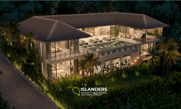 Pool villa 5 bdrm with stunning gulf views
