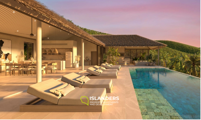 Pool villa 5 bdrm with stunning gulf views