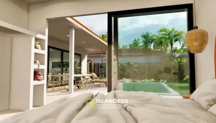Villas tropicales de 2 chambres – sur plans