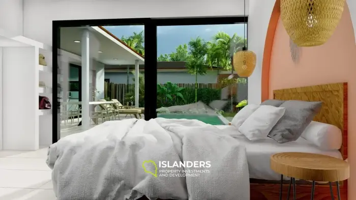 Villas tropicales de 2 chambres – sur plans