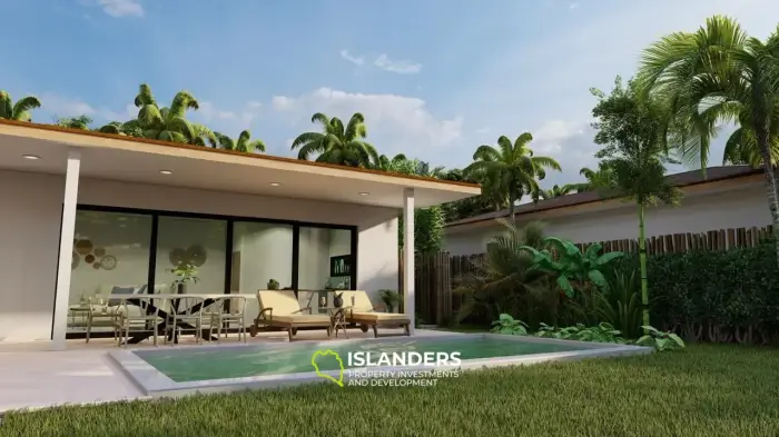 Villas tropicales de 2 chambres – sur plans