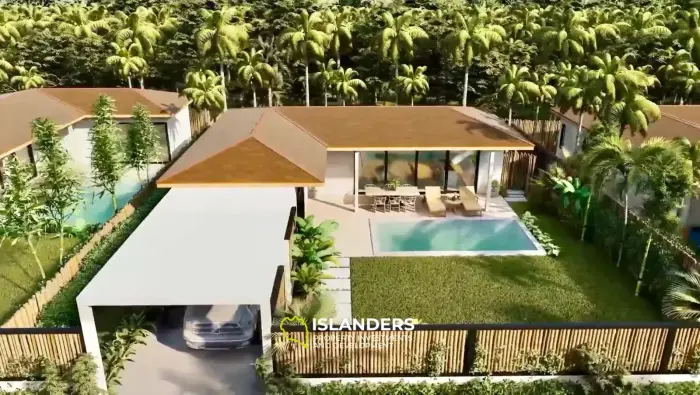 Villas tropicales de 2 chambres – sur plans