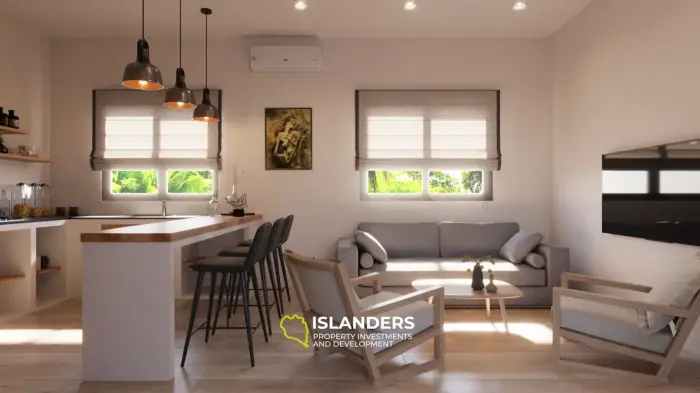 Phangan Tropical Villas – Maison 1 chambre avec piscine commune pour les nomades numériques au paradis !