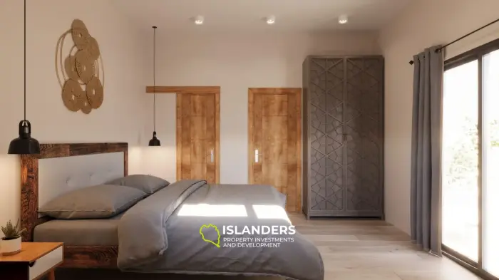 Phangan Tropical Villas – Maison 1 chambre avec piscine commune pour les nomades numériques au paradis !