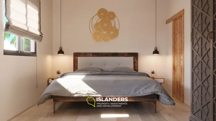 Phangan Tropical Villas – Maison 1 chambre avec piscine commune pour les nomades numériques au paradis !