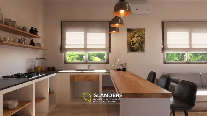 Phangan Tropical Villas – Maison 1 chambre avec piscine commune pour les nomades numériques au paradis !